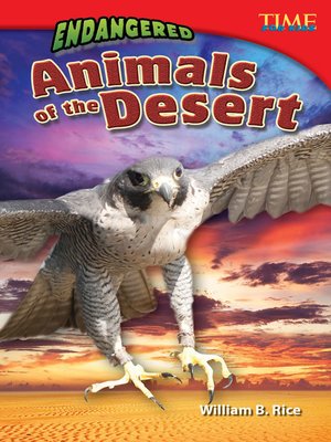 cover image of Endangered Animals of the Desert